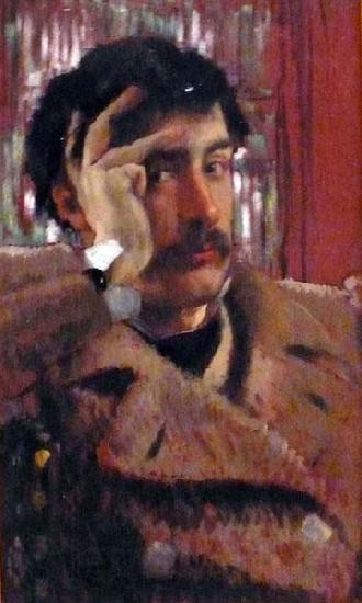 James Tissot Self Portrait Spain oil painting art